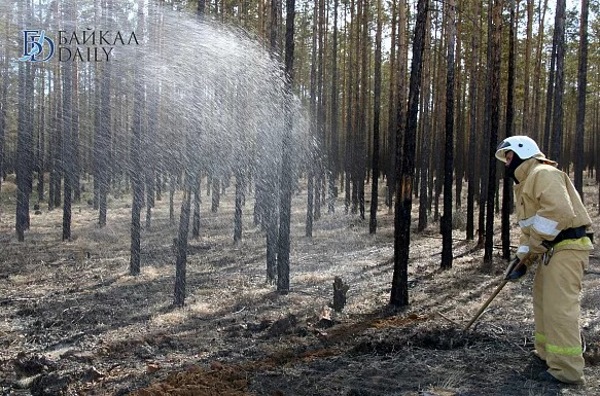 В Бурятии полыхают два лесных пожара 