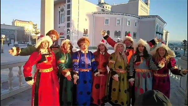 В Улан-Удэ снимают клип о Сагаалгане