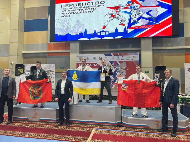 Рукопашники Бурятии завоевали 6 медалей первенства России 