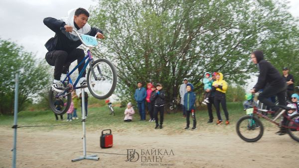 В Улан-Удэ отметили День велосипедиста