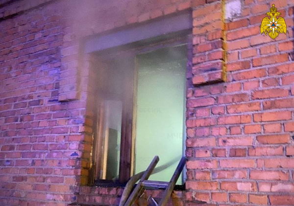 На пожаре в Улан-Удэ пострадал человек