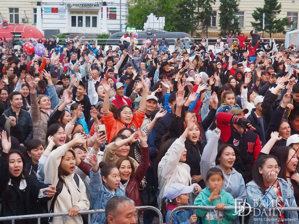 В Улан-Удэ прошёл концерт в честь Дня города
