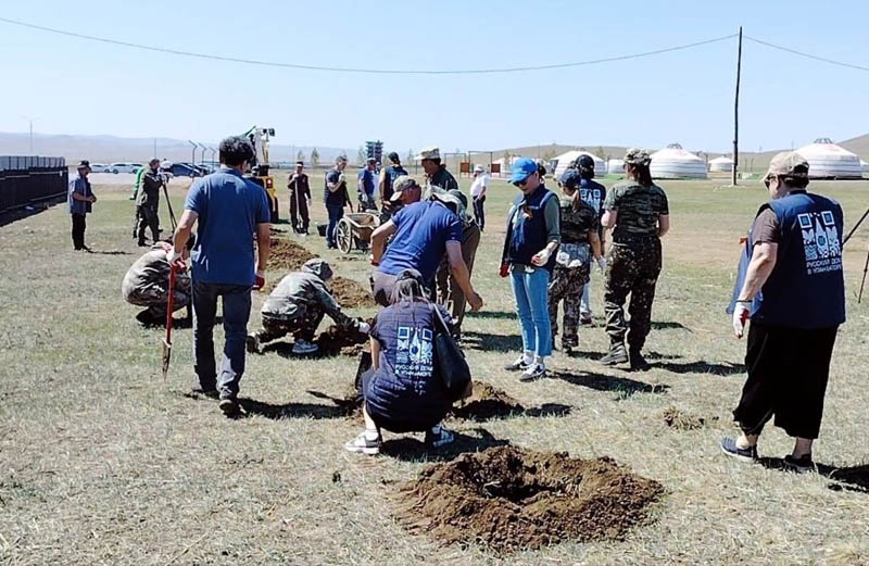 Бурятия и Монголия высадили «Сады памяти» в честь победы на Халхин-Голе