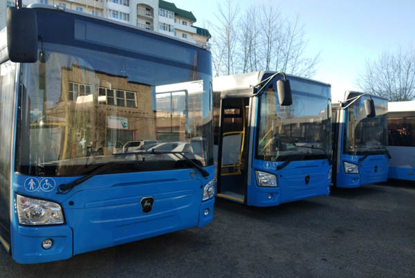 На дороги Читы выйдут новые большие автобусы