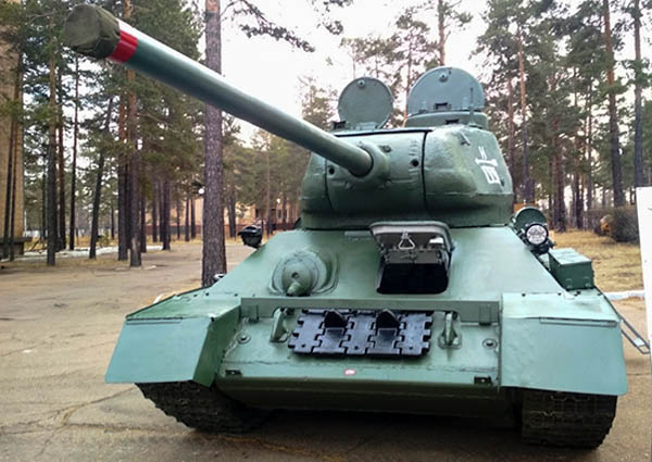 В Улан-Удэ на параде Победы впервые проедет танк Т-34