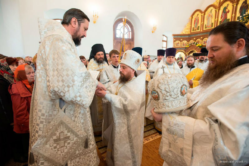 Епископ новой Северобайкальской епархии получил сан архимандрита