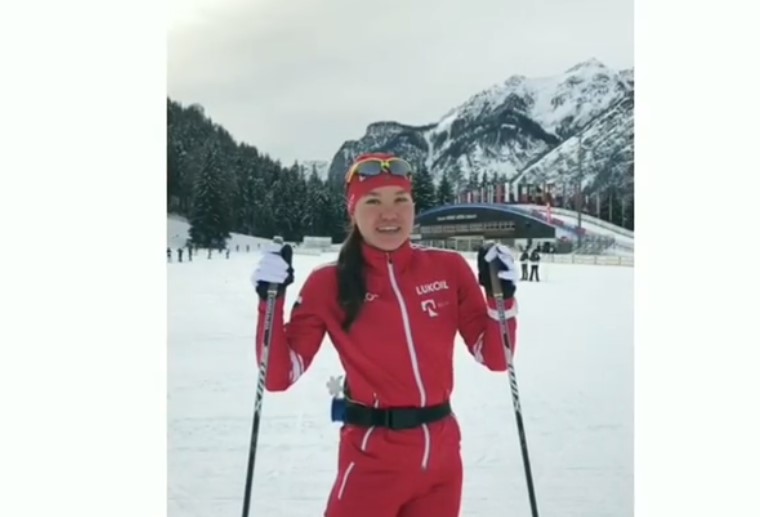 Алиса Жамбалова стала 15-й на одной из гонок Тур де Ски
