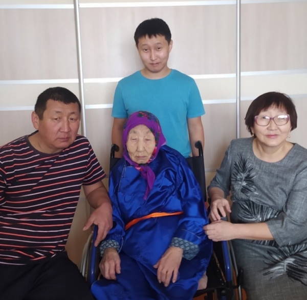 Жительница Бурятии отметила 95-летие
