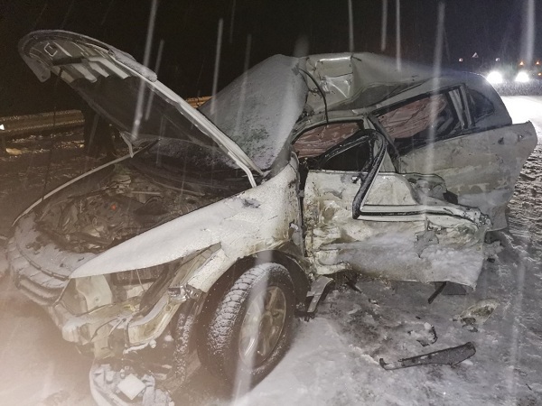 На трассе в Бурятии в ДТП с грузовиком погибла женщина 