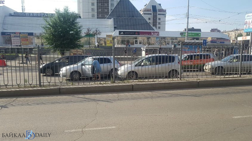 В Улан-Удэ на Элеваторе столкнулись «Тойоты»