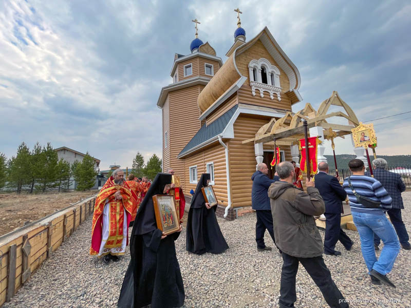 В Улан-Удэ заработал храм в честь Сергия Радонежского