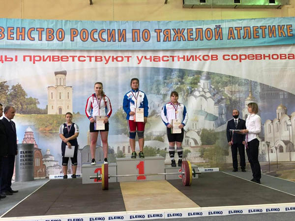 Тяжелоатлеты Иркутской области выиграли 7 медалей первенства России
