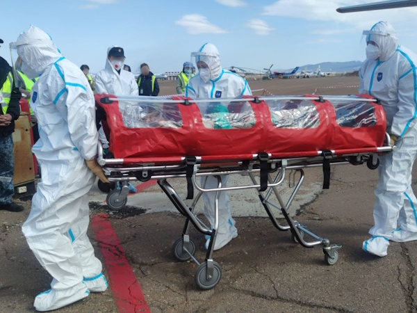 В аэропорту Улан-Удэ провели учения на случай завоза холеры