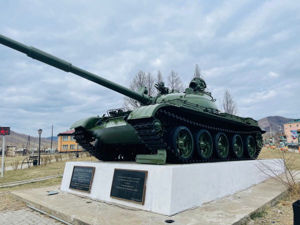В Бурятии покрасили «Генерал - танк»