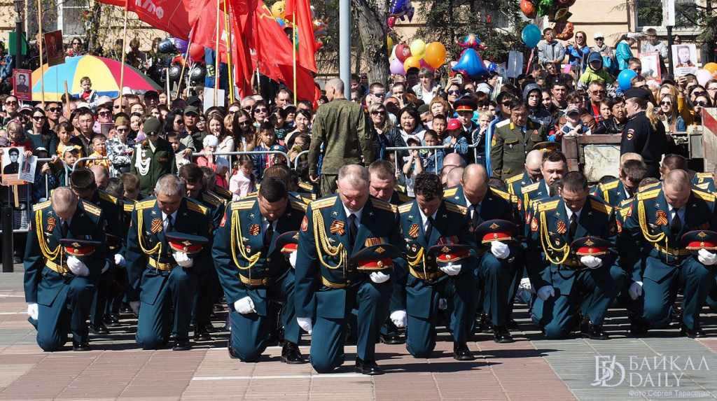 Как проходил парад Победы в Улан-Удэ (фоторепортаж)