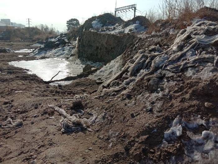 В Улан-Удэ общественники нашли проблемы со складированием снега 