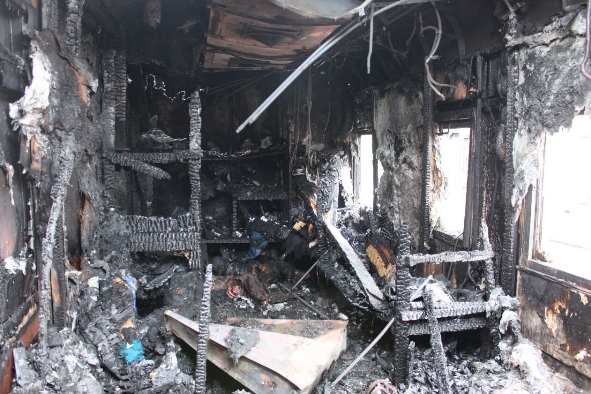 Четверо рабочих заживо сгорели в строительном вагончике в Иркутской области 