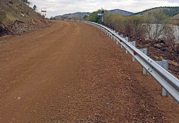 В районе Бурятии завершён ремонт региональной дороги