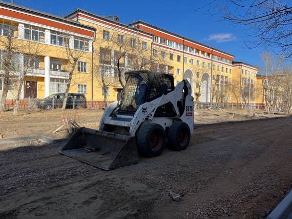 В Улан-Удэ приступили к реконструкции Сиреневого бульвара