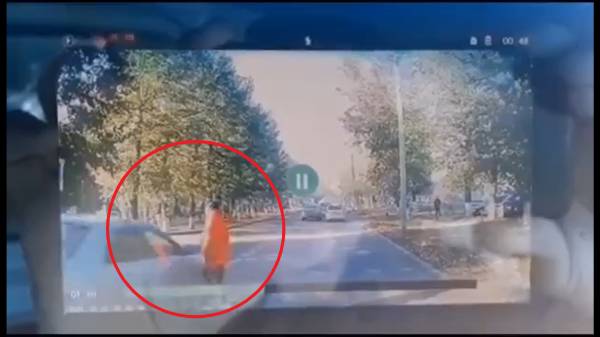 В Улан-Удэ девушка чудом спаслась от наезда на «зебре» 