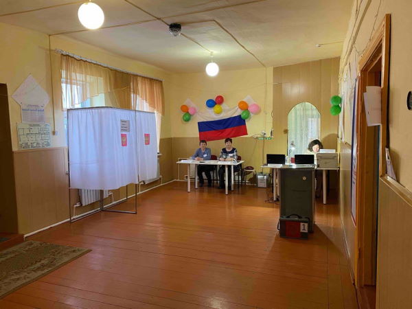 В селе Шерашово в Бурятии проголосовало 75,5% избирателей