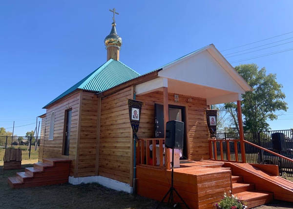 В посёлке Бурятии открыли новый православный храм