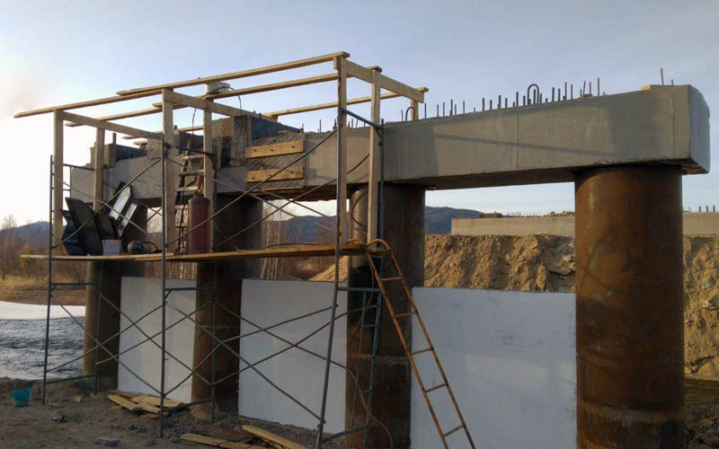 В Бурятии ремонт моста через Итанцу завершат в этом году