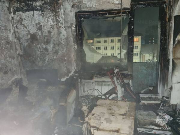 В Иркутской области на пожаре в квартире погибла женщина 