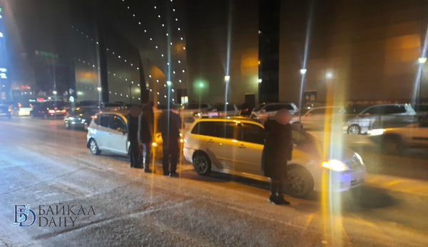 В Улан-Удэ на улице Жердева произошло два ДТП