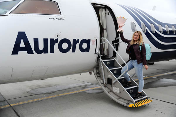 Жительница Иркутска стала 200000-м пассажиром «Авроры»
