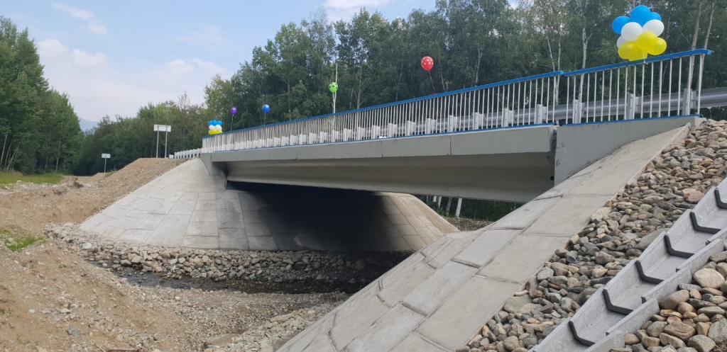 На севере Бурятии открыли новый 29-метровый мост