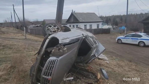 В Иркутской области в ДПТ пострадали 15-летний водитель и пассажир