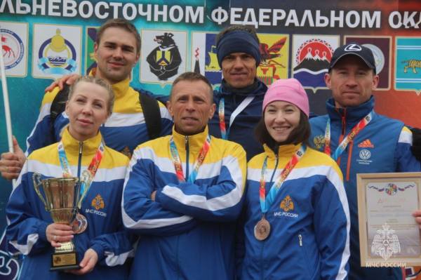 Команда МЧС из Бурятии стали третьей на чемпионате ДФО по лёгкой атлетике