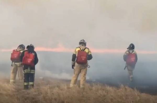  В Забайкалье бушуют ландшафтные пожары