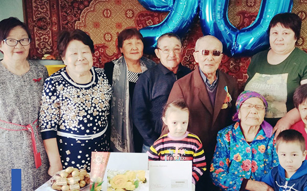 Житель Кяхтинского района Бурятии отметил 90-летие