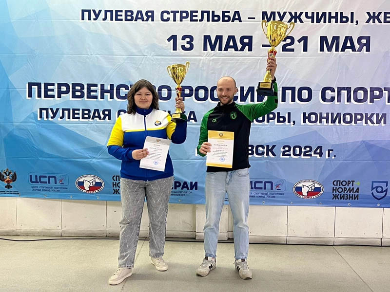 Пулевики Бурятии стали вторыми на чемпионате и первенстве России