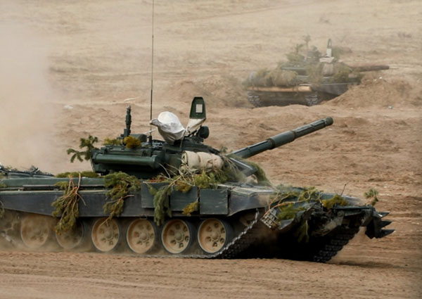 В Бурятии танкисты ВВО участвуют в экспериментальных заездах