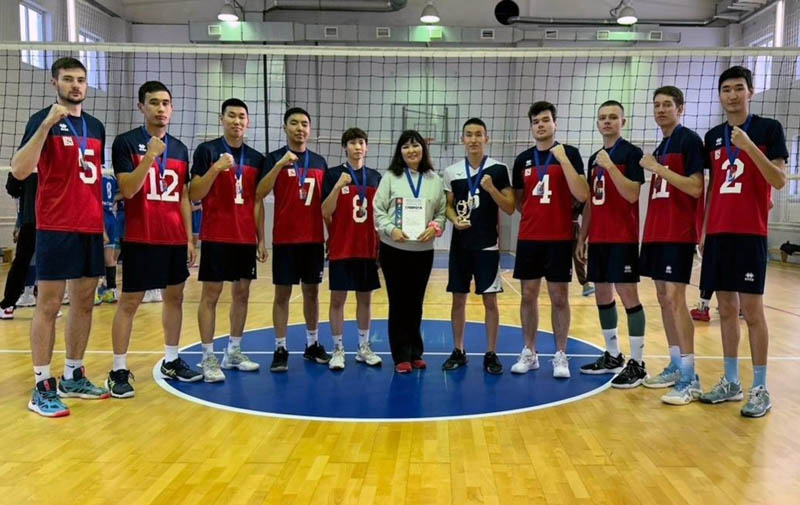 Студенты Бурятии стали призёрами волейбольного чемпионата