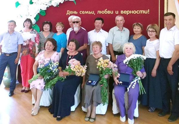 В Селенгинском районе Бурятии чествовали супружеские пары