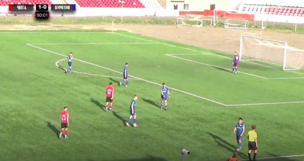 Футбольный клуб «Бурятия» провёл выездной матч в Чите