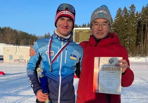 Лыжник из Бурятии взял золото первенства России в составе эстафеты 