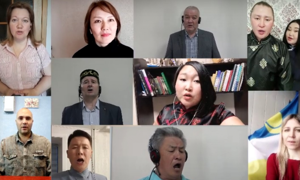 Видео: Гимн Бурятии спели на 15 языках 