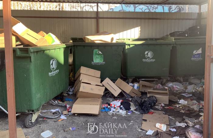 В Бурятии жители райцентра «потеряли» мусорные баки