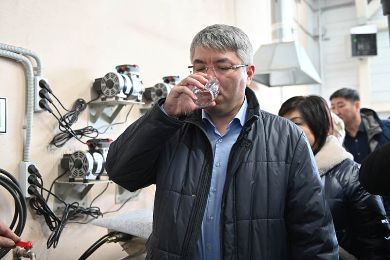 В окрестностях Улан-Удэ открыли новую станцию водоочистки