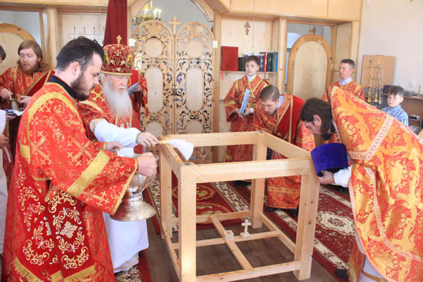 В Бурятии освятили храм в честь Владимирской иконы Божией Матери
