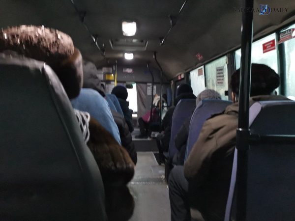 В Улан-Удэ пассажиры жалуются на холодные маршрутки 
