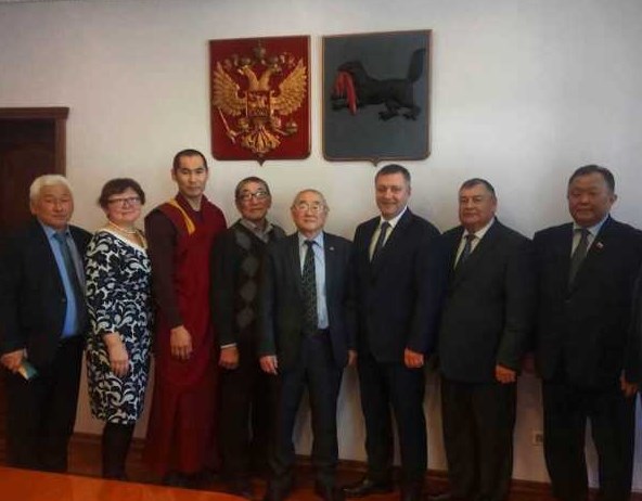 Бурятский лама встретился с врио губернатора Иркутской области