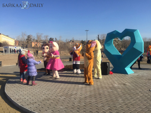 В Улан-Удэ появился новый парк «Кристальный» 