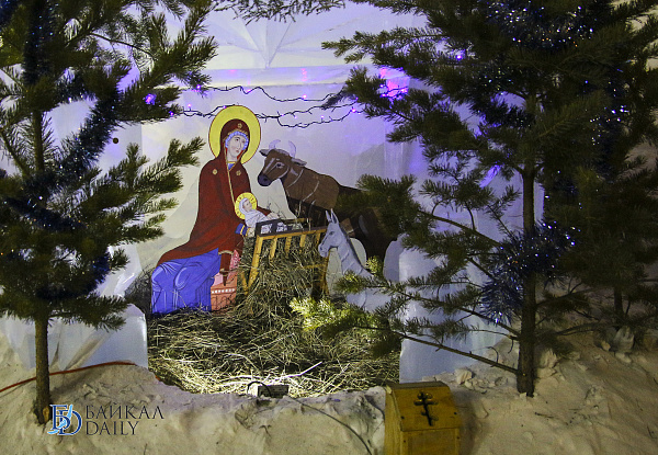 В женском монастыре в Бурятии отпраздновали Рождество 