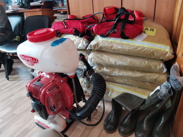 Добровольные пожарные Бурятии получили миллион рублей на развитие